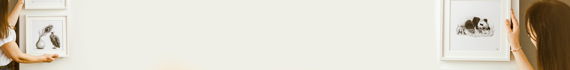 Black & white paintings